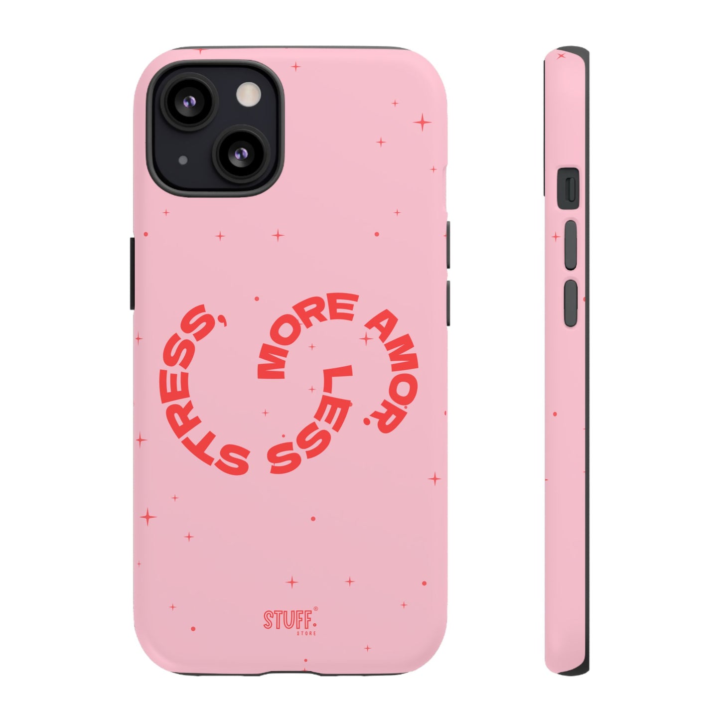 More Amor Case | Coque résistante double protection avec phrase Bienveillante