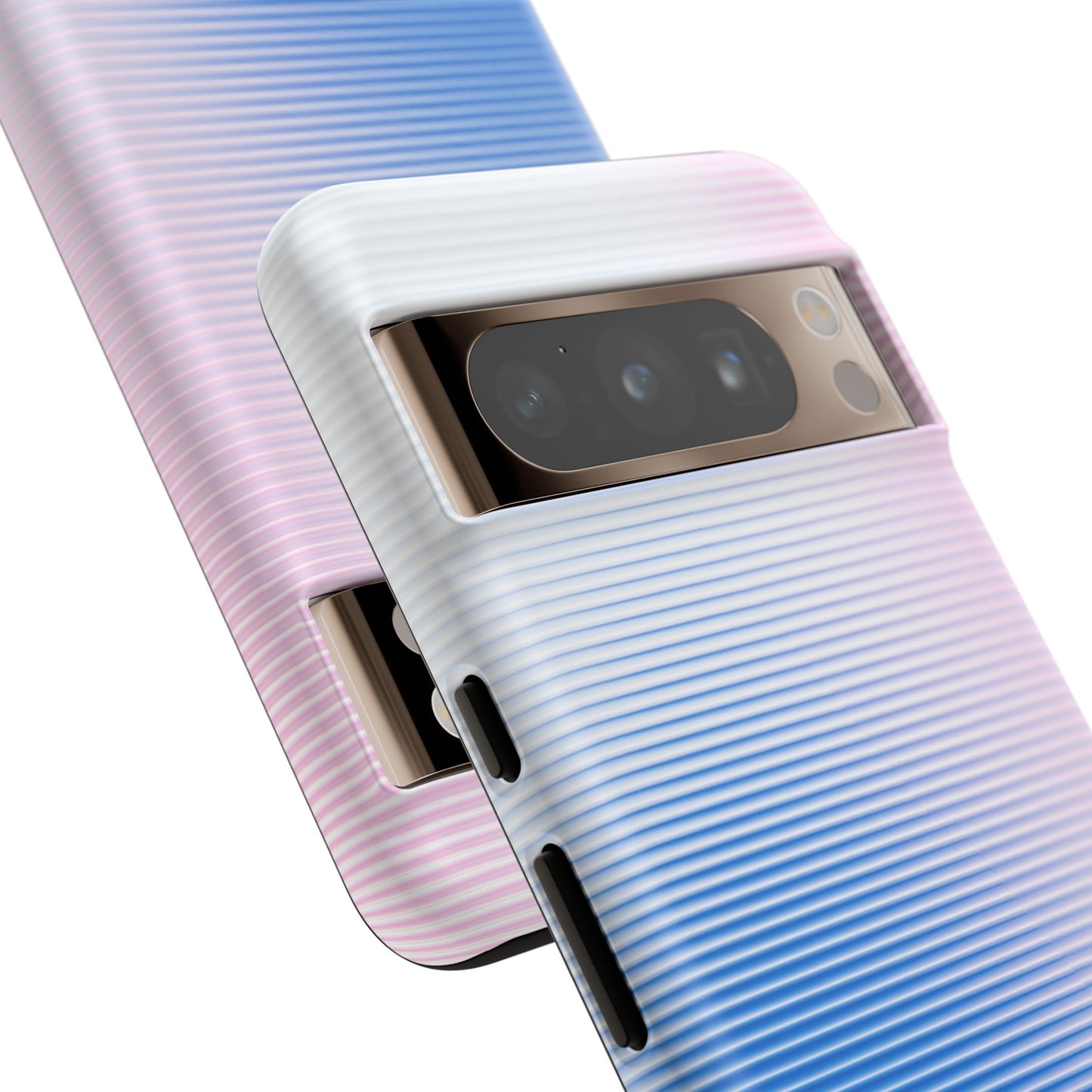Gradient Case | Coque résistante double protection anti-choc - Dégradé Bleu & Rose