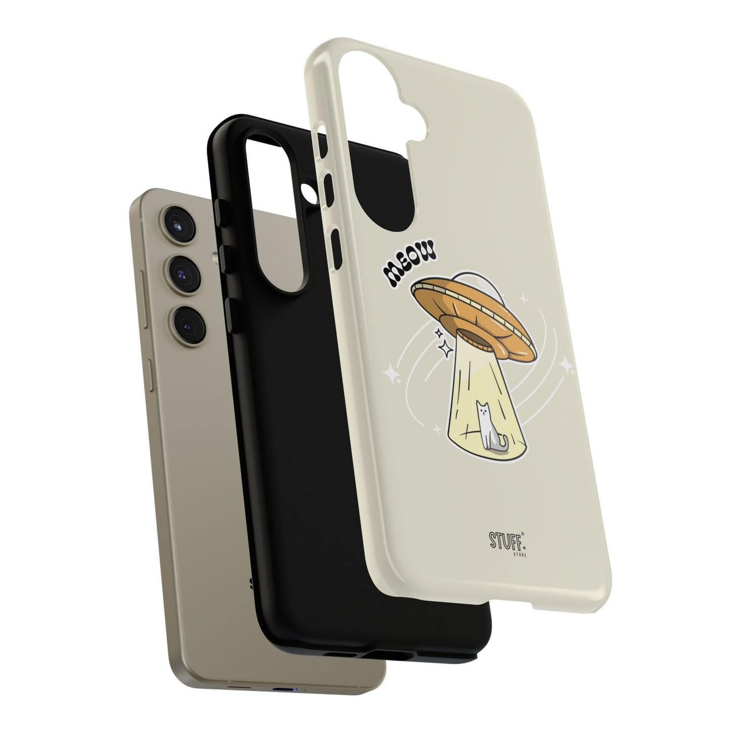 UFO Case | Coque résistante double protection avec Design OVNI fun
