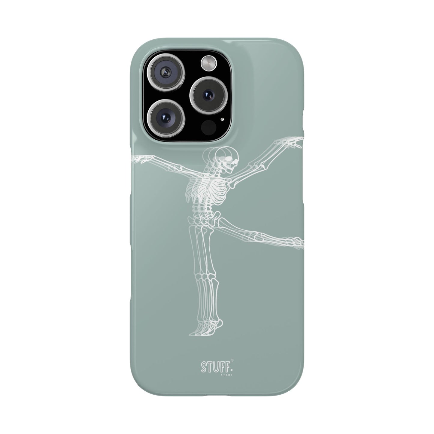 Bone-a-Rina | Coque slim durable et anti-chocs avec Design de Squelette Ballerine