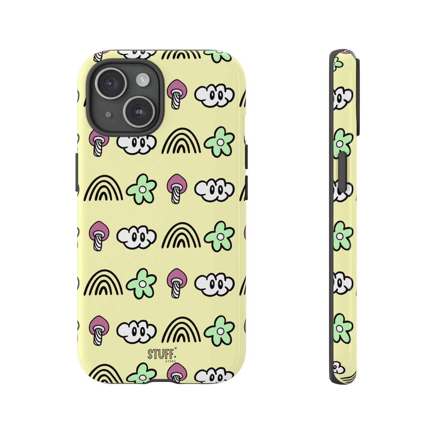 Pixie Case | Coque résistante double protection — Collection Pixie — Jaune