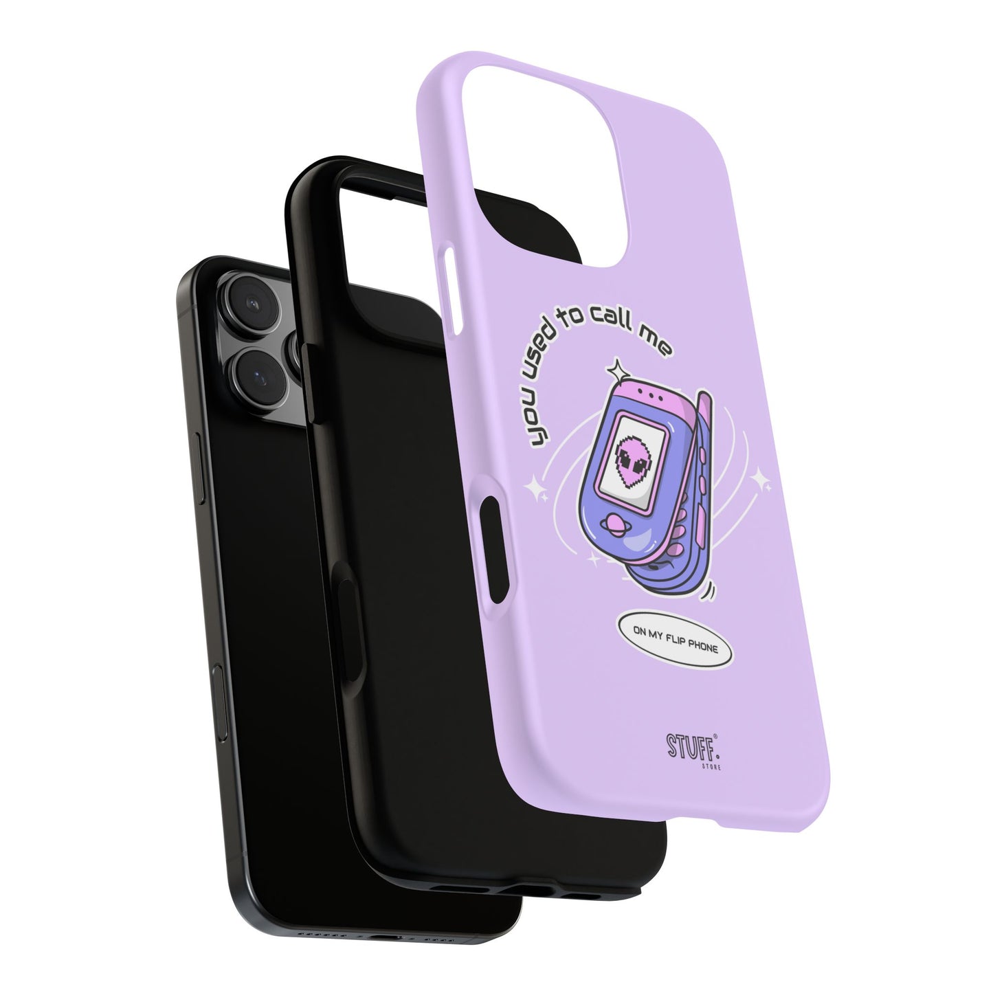 Flip Phone Case | Coque résistante double protection avec Design Y2K