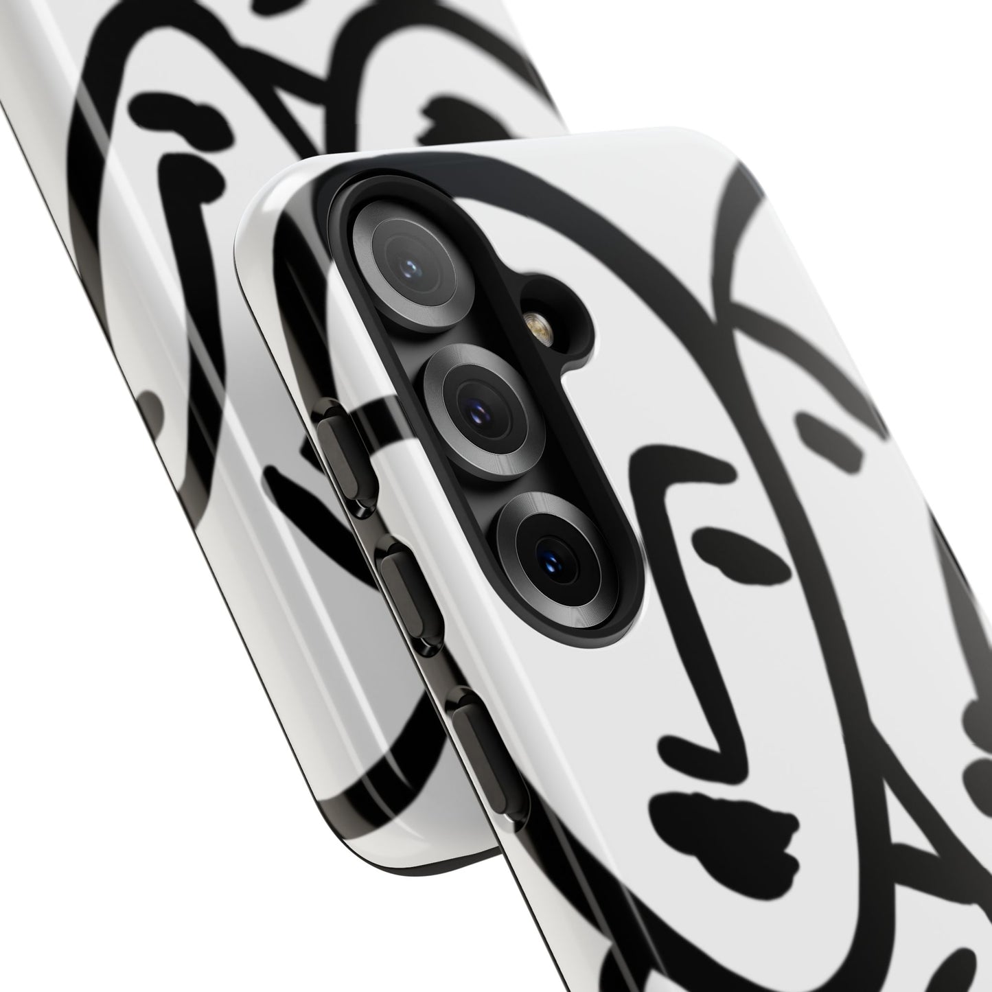 Les Trois Visages | Coque résistante double protection — inspiration Matisse
