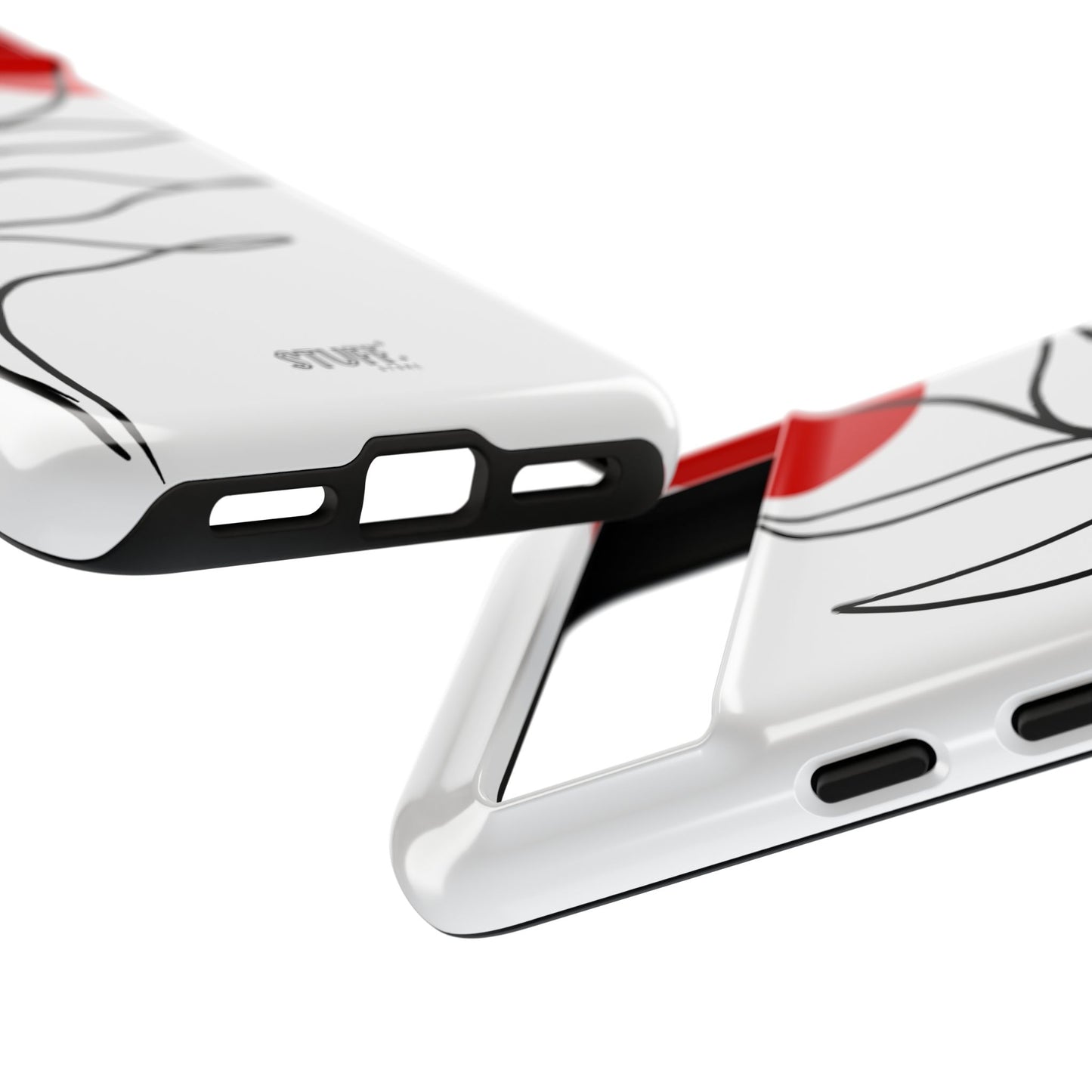 Red Sun Case | Coque résistante double protection avec Design Minimaliste