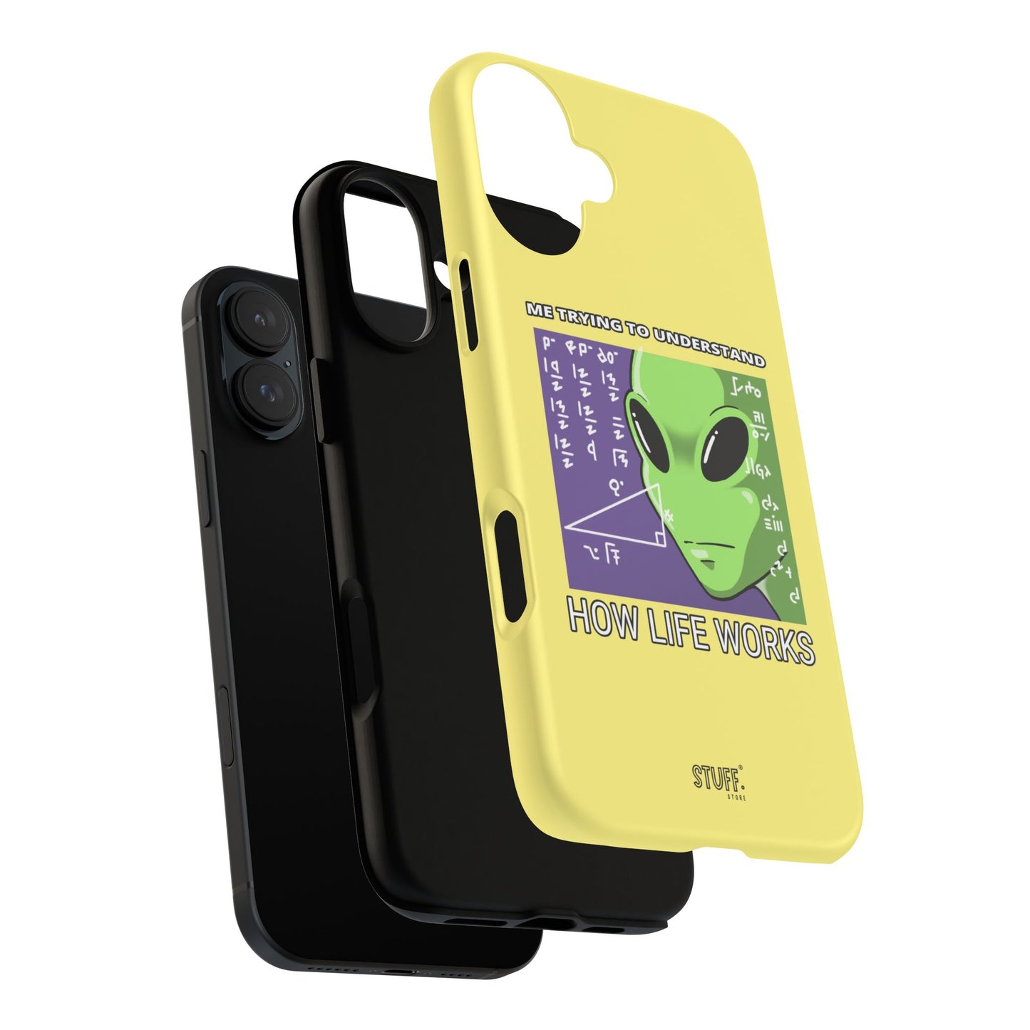 Confused Alien Case | Coque résistante Dual Protect anti-choc