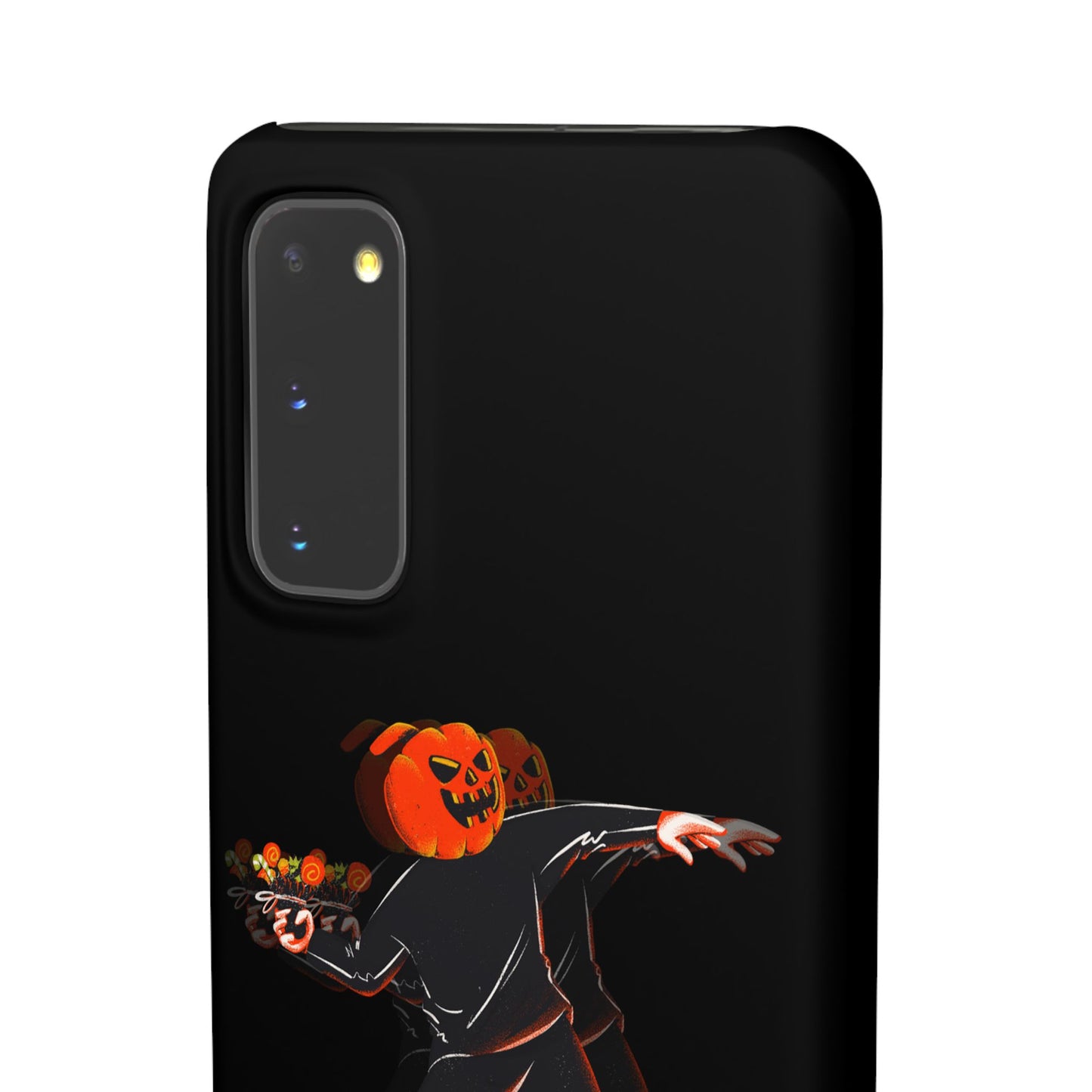 Pumpksy | Coque snap légère et résistante inspiration Banksy – Noir