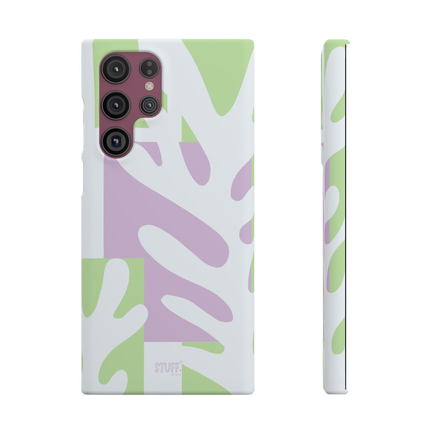 Natura Case | Coque snap légère et résistante avec Design Floral inspiration Matisse
