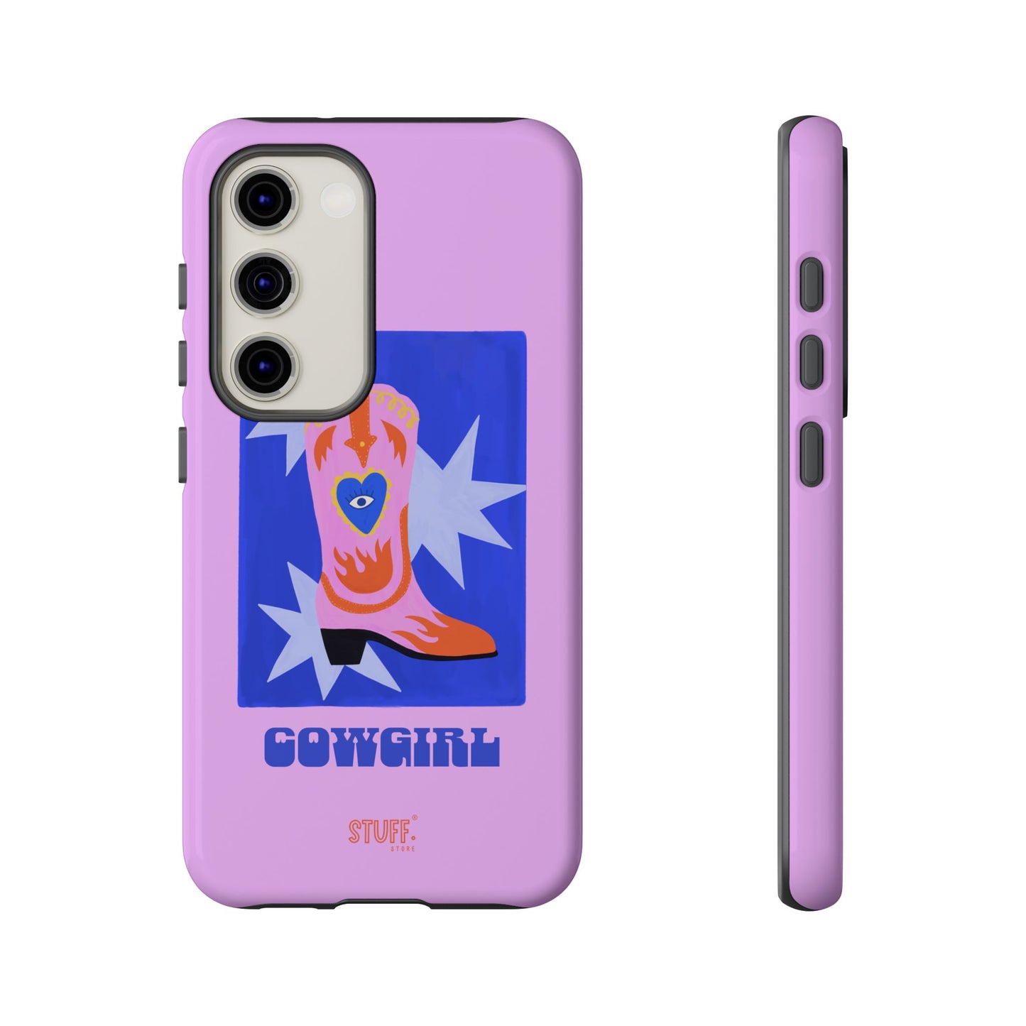 Cowgirl Case | Cose résistante double protection avec Design Western