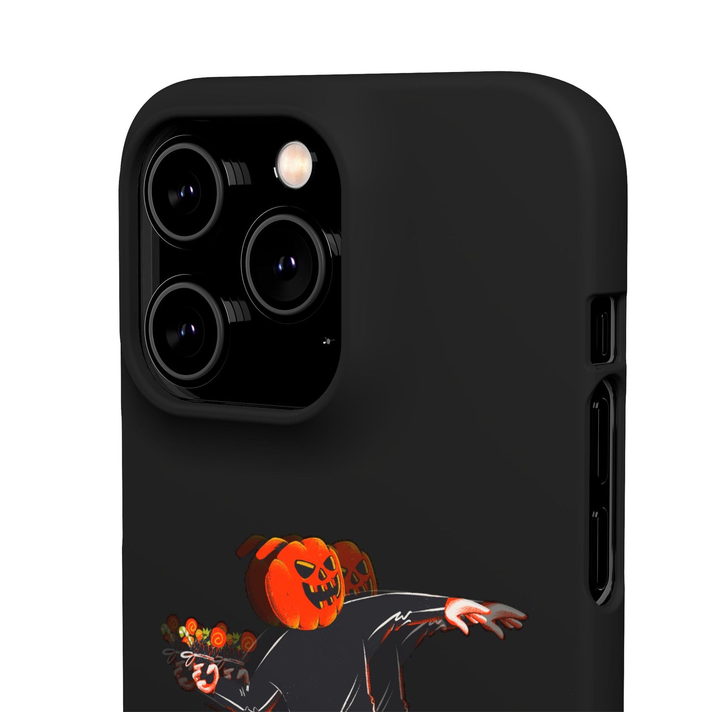 Pumpksy | Coque snap légère et résistante inspiration Banksy – Noir