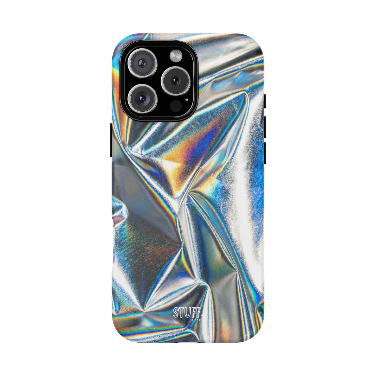 Metallic Case | Coque résistante double protection anti-choc - Effet Métallique