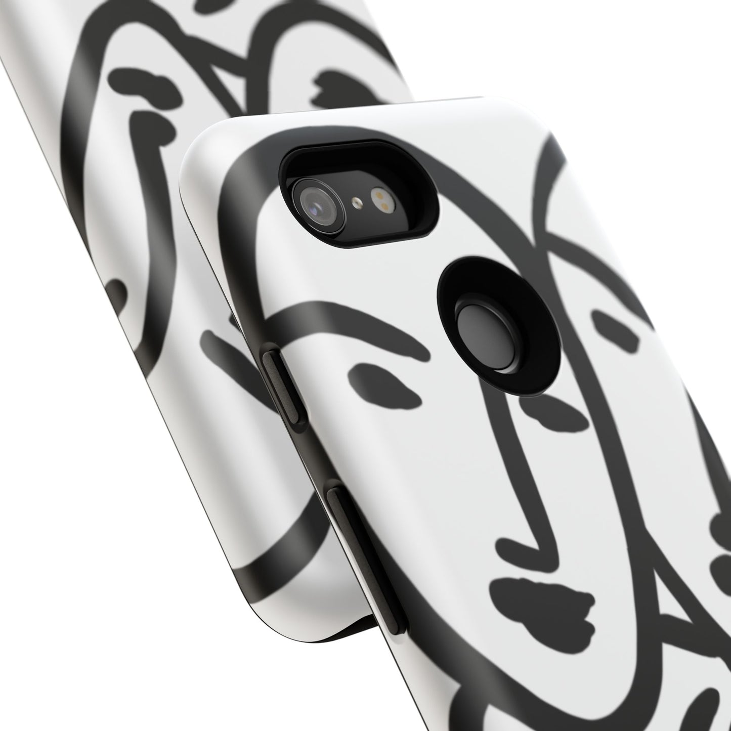 Les Trois Visages | Coque résistante double protection — inspiration Matisse