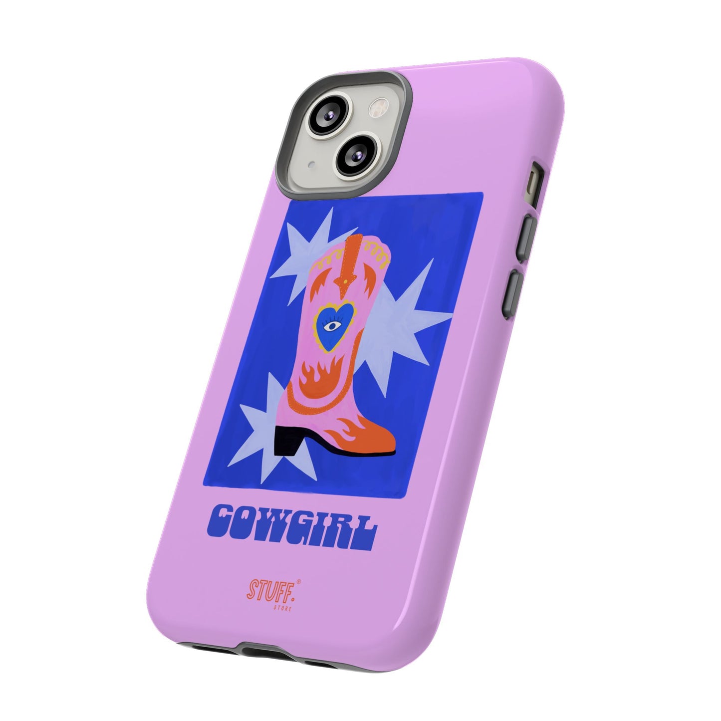 Cowgirl Case | Cose résistante double protection avec Design Western