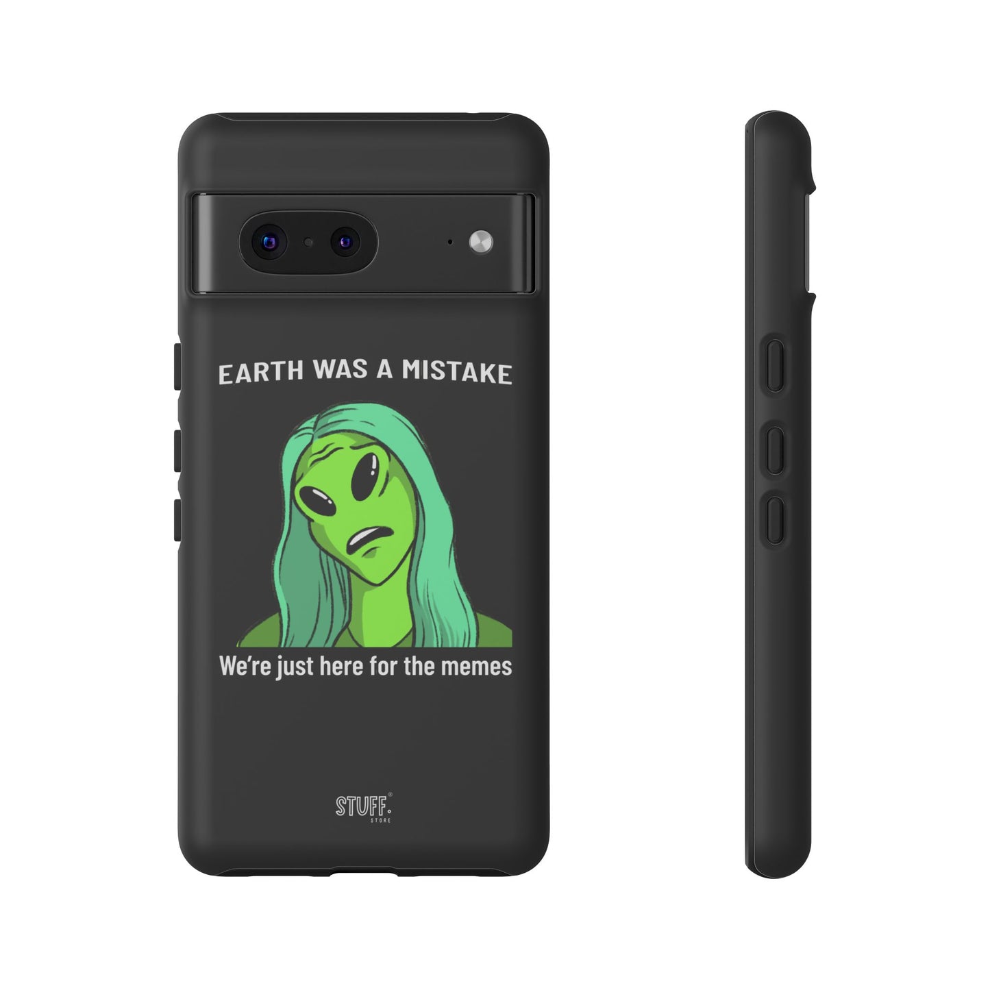 Meme Liking Alien Case | Coque résistante double protection pour les amateurs de Pop Culture