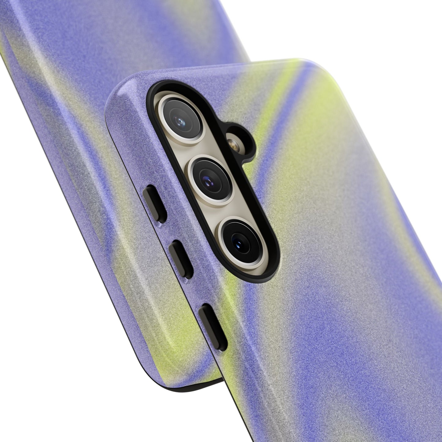 Vibrant Case | Coque résistante double protection anti-choc - Violet & Jaune