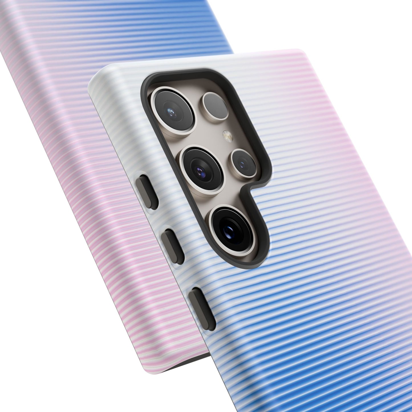 Gradient Case | Coque résistante double protection anti-choc - Dégradé Bleu & Rose