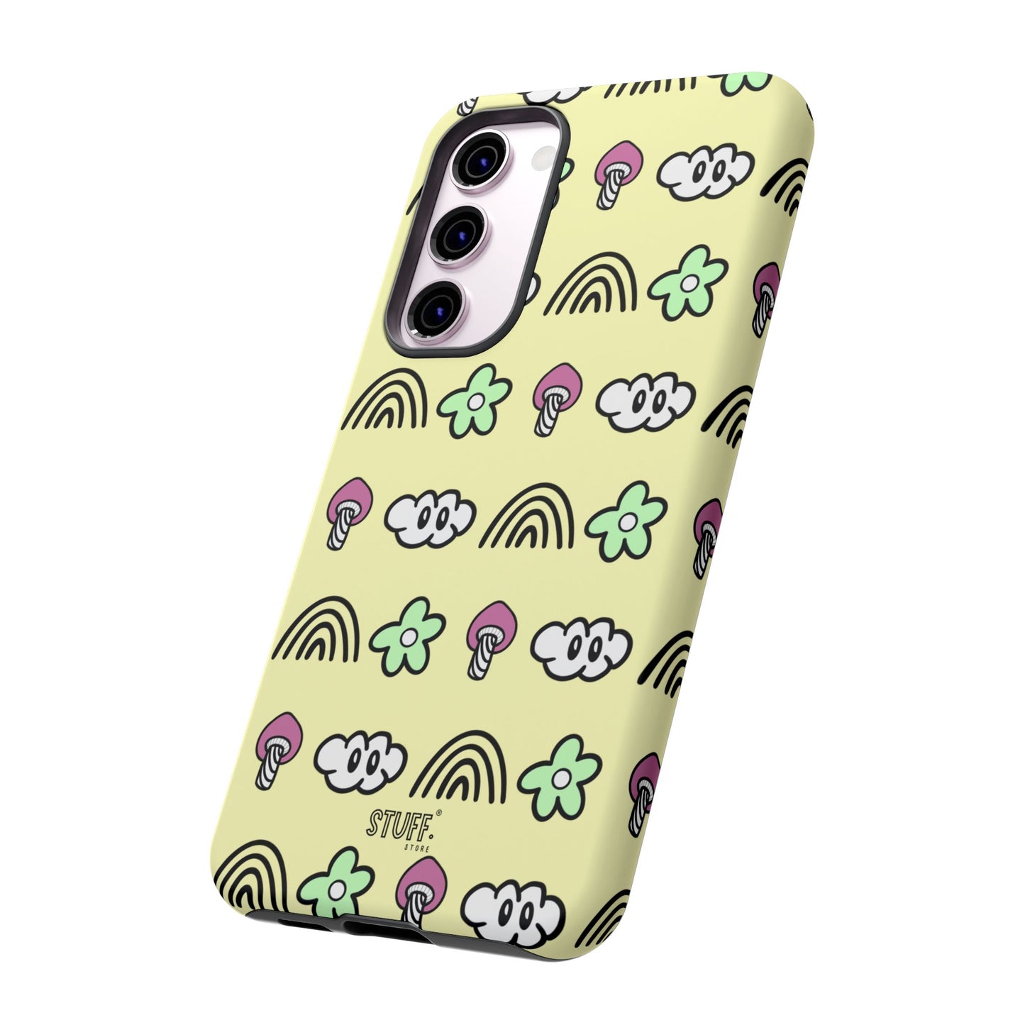 Pixie Case | Coque résistante double protection — Collection Pixie — Jaune