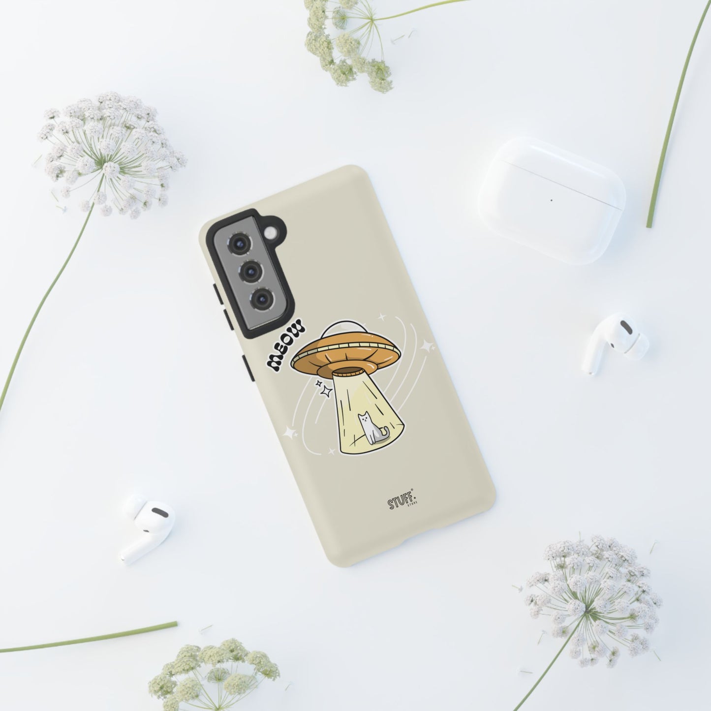 UFO Case | Coque résistante double protection avec Design OVNI fun