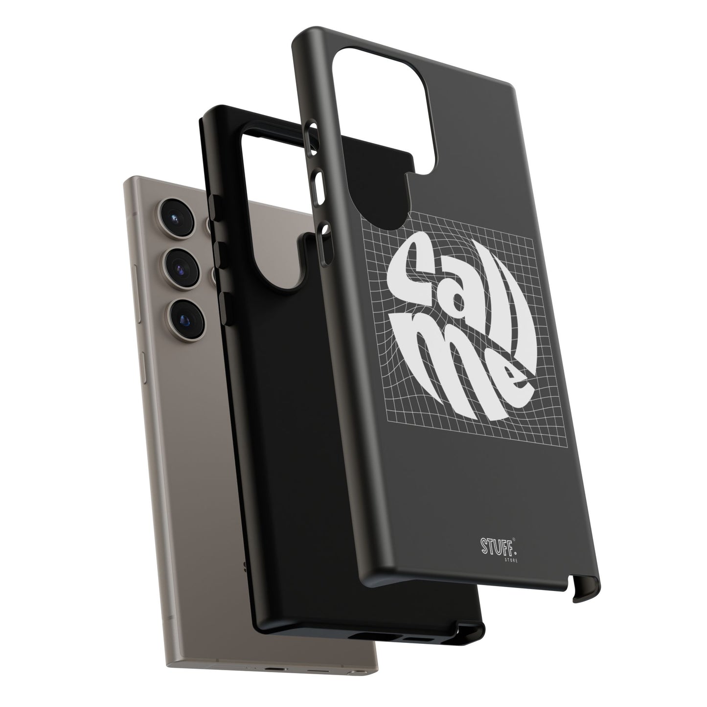 Call Me Case | Coque résistante double protection - Noir Effet Mat