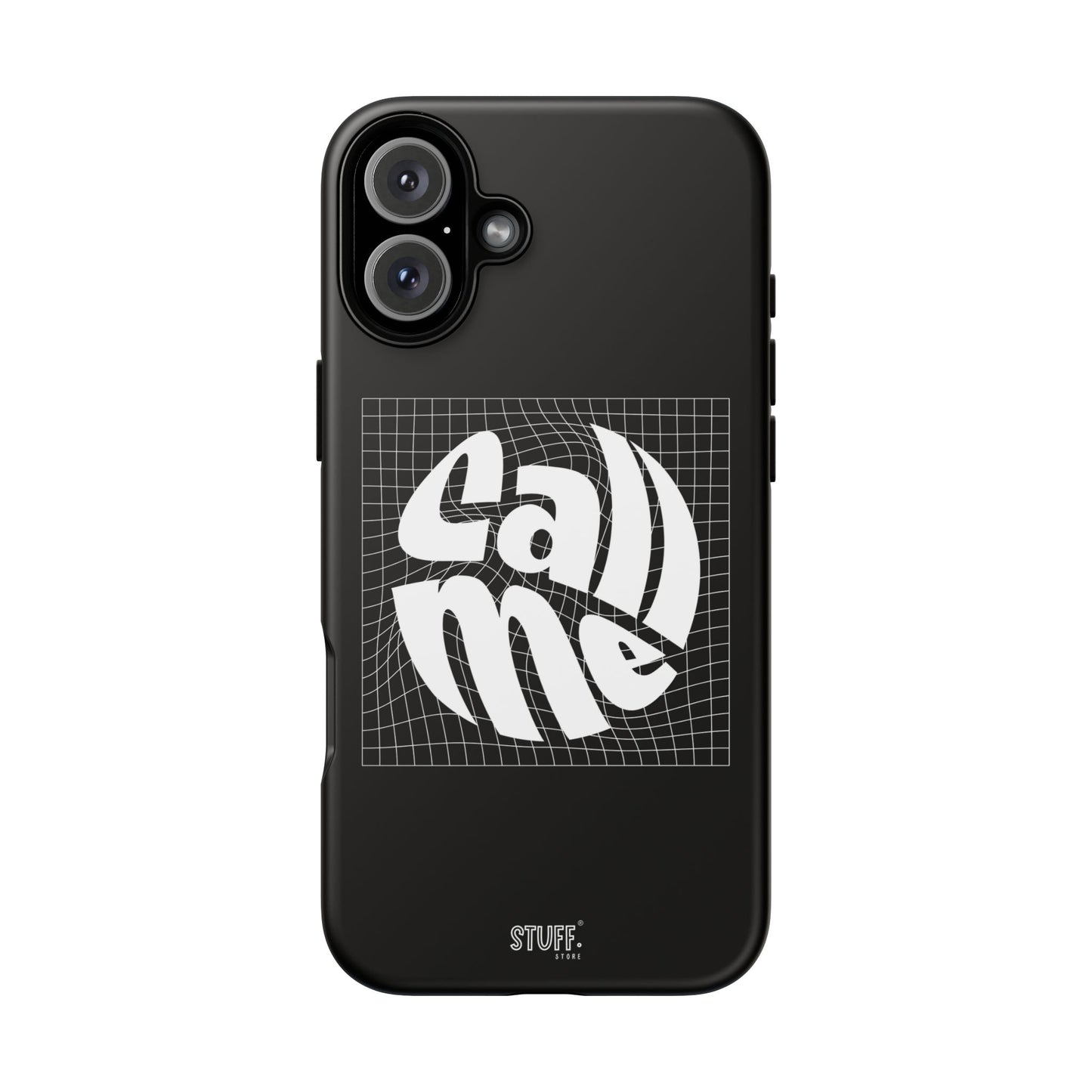 Call Me Case | Coque résistante double protection - Noir Effet Mat