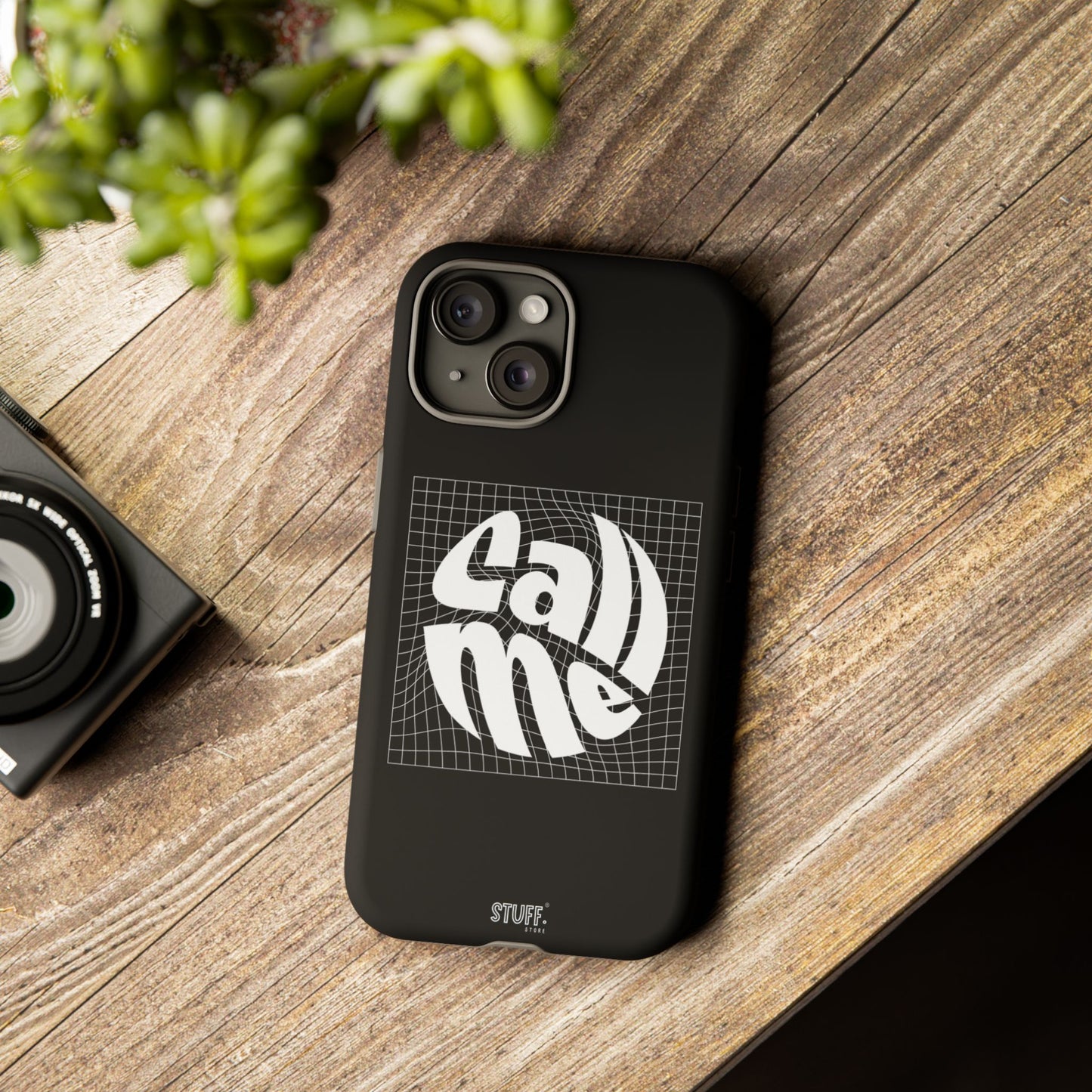 Call Me Case | Coque résistante double protection - Noir Effet Mat