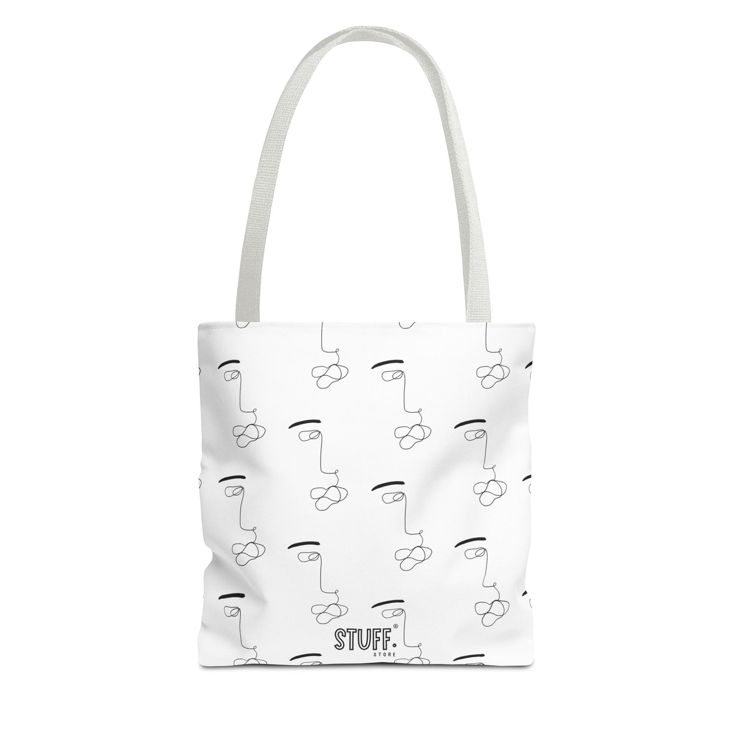 He’s Art Tote Bag | Sac cabas résistant et durable avec design one-line