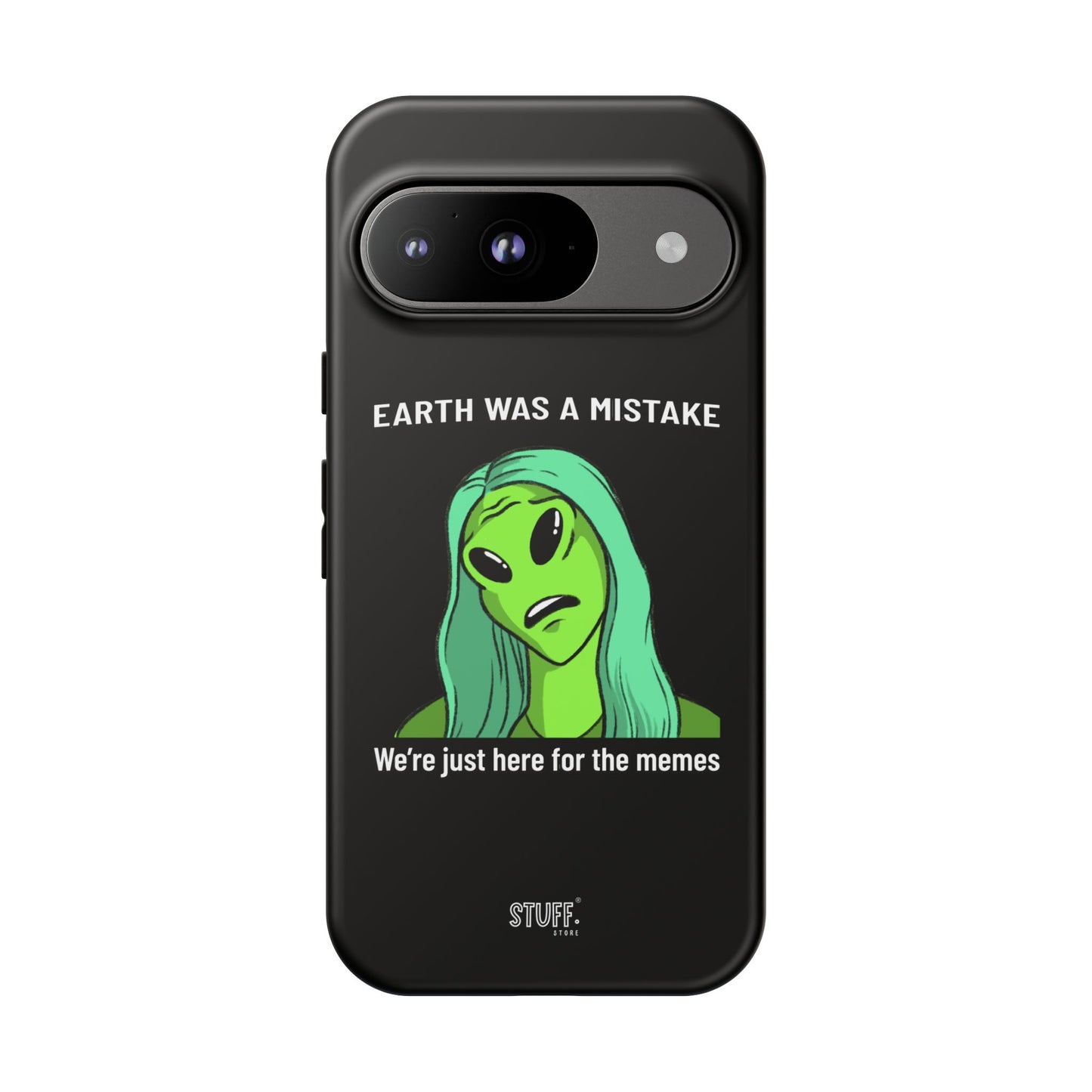 Meme Liking Alien Case | Coque résistante double protection pour les amateurs de Pop Culture