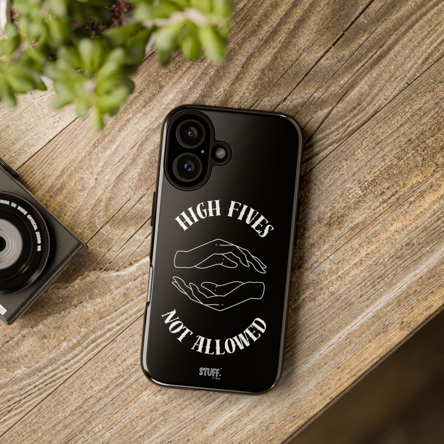 No High Fives Case | Coque légère et résistante – Design affirmé & minimaliste