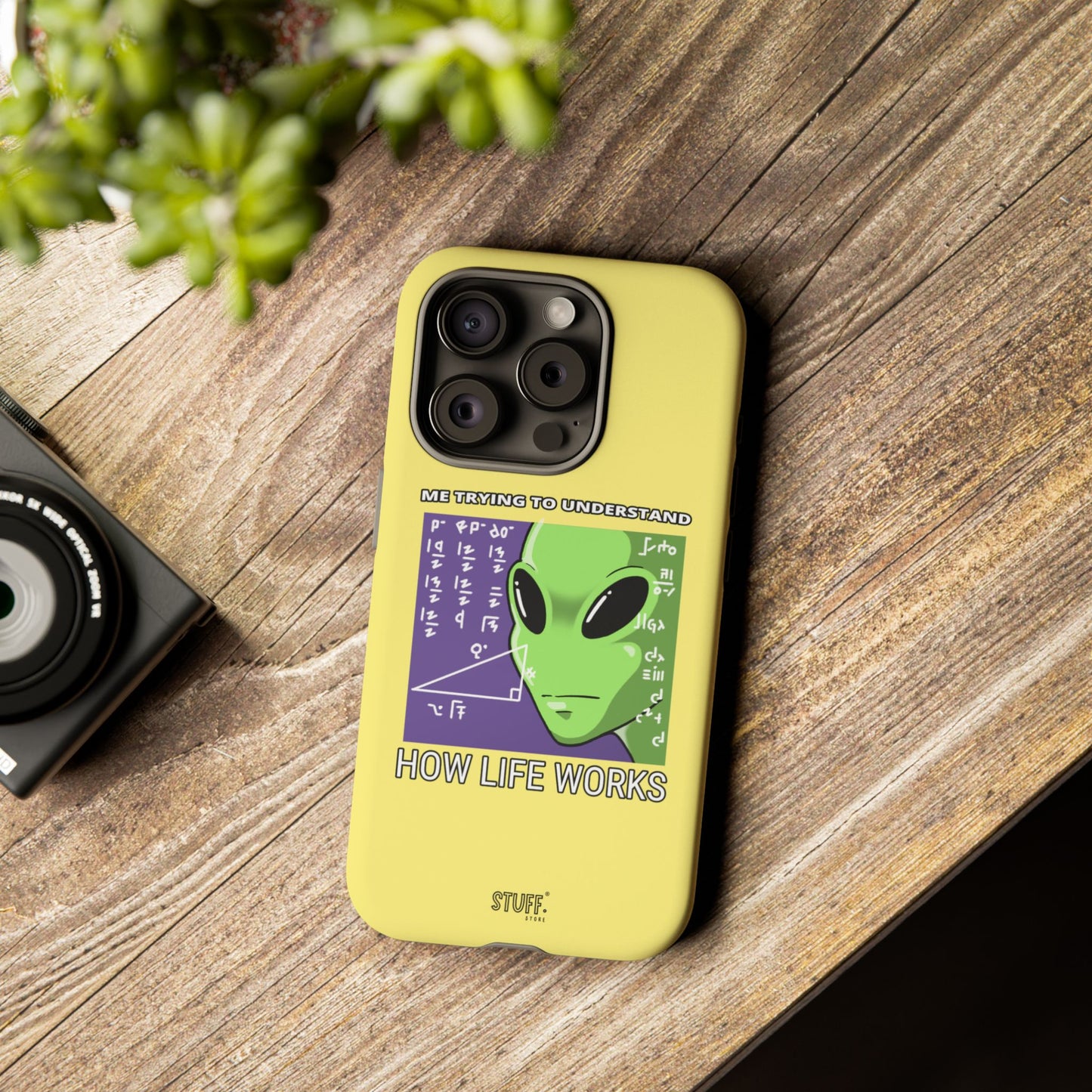 Confused Alien Case | Coque résistante Dual Protect anti-choc