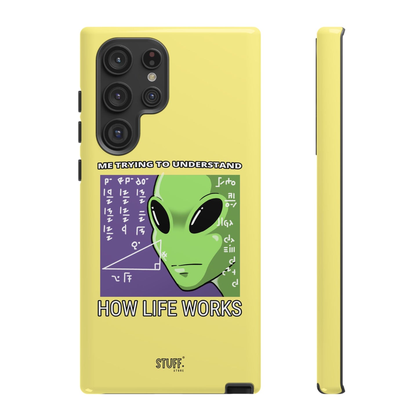 Confused Alien Case | Coque résistante Dual Protect anti-choc