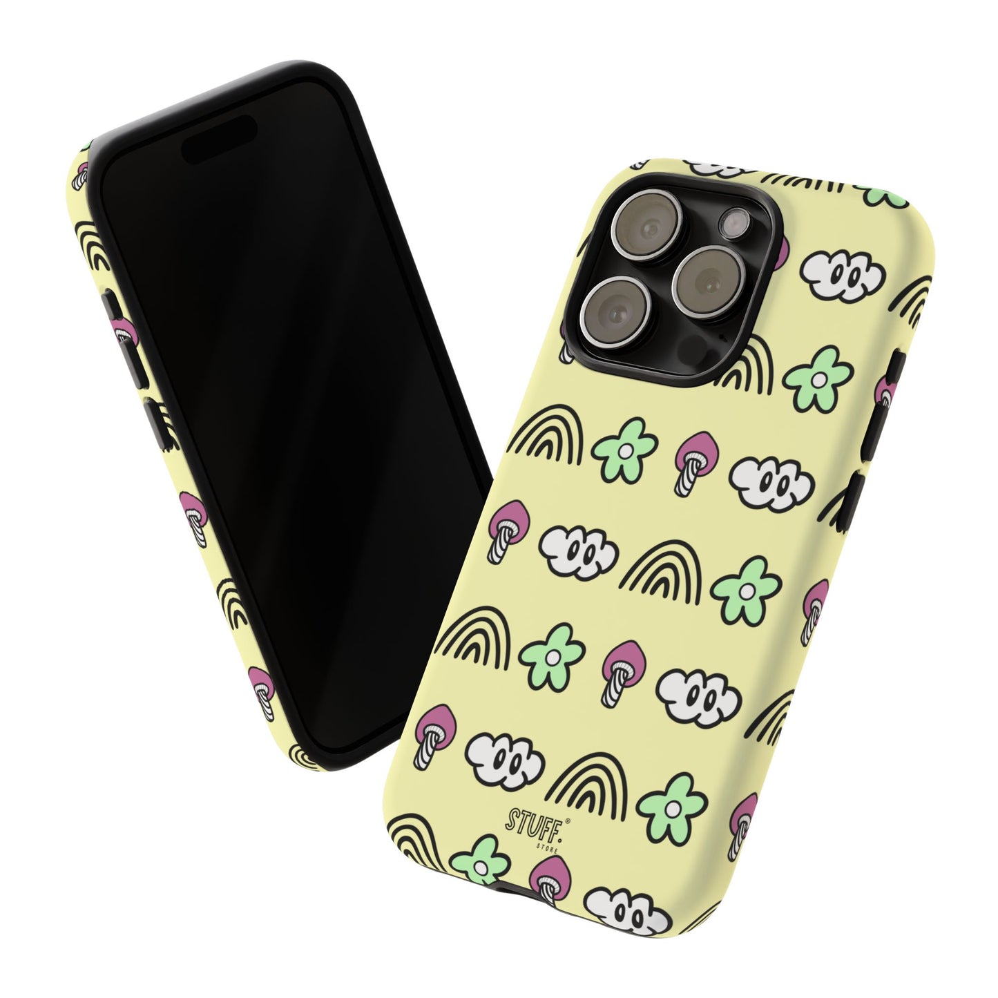 Pixie Case | Coque résistante double protection — Collection Pixie — Jaune