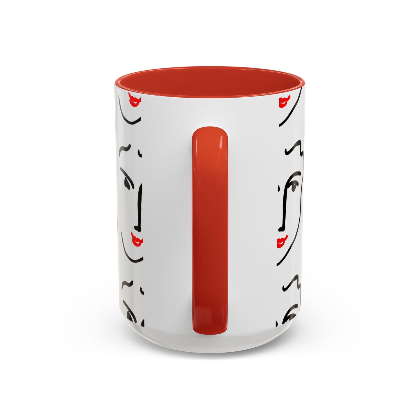 Nadia Cup | Matisse-inspired two-tone mug - 330ml