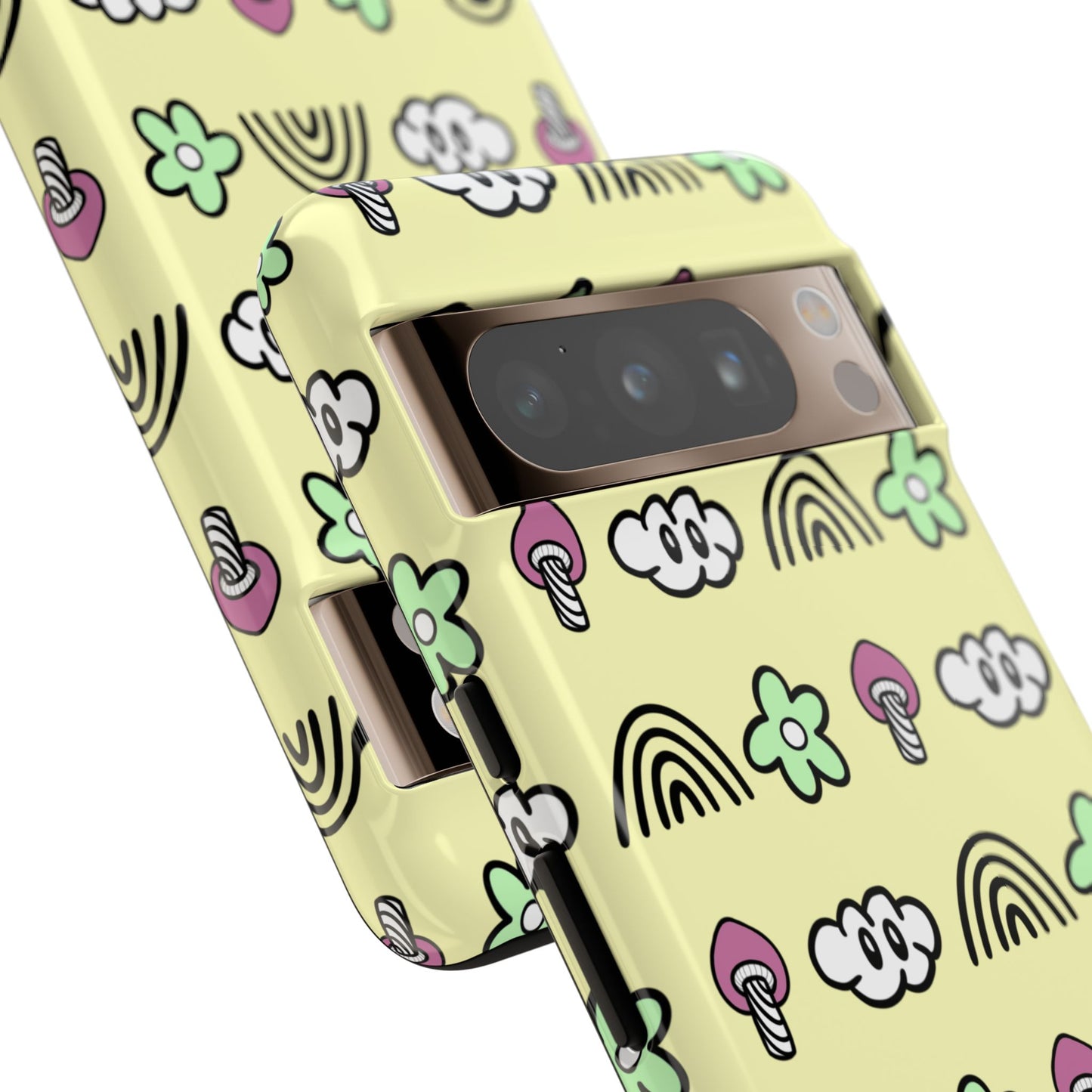 Pixie Case | Coque résistante double protection — Collection Pixie — Jaune