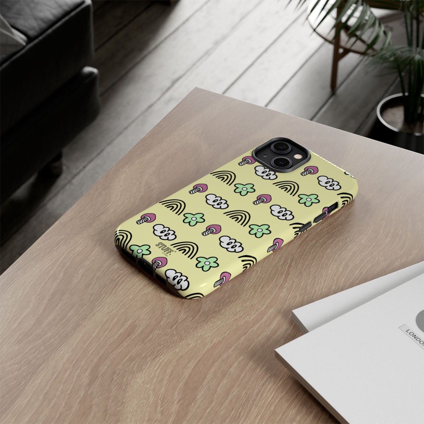 Pixie Case | Coque résistante double protection — Collection Pixie — Jaune