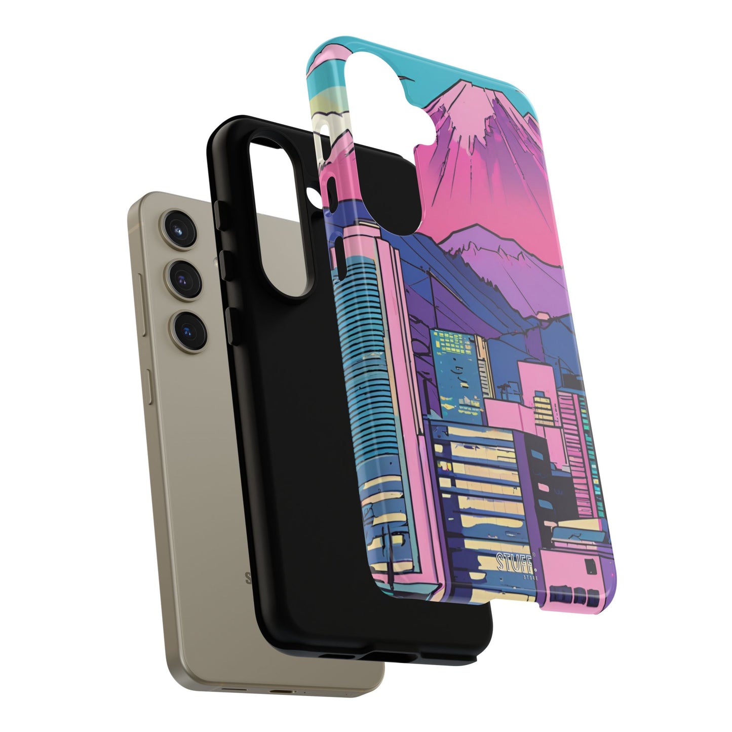 Fuji Sunset | Coque résistante anti-choc avec Design Inspiré du Japon