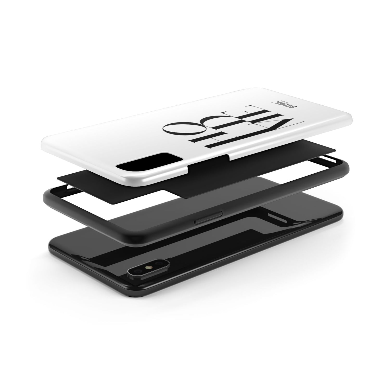 Hold Me | Coque résistante et durable avec Design épuré Monochrome