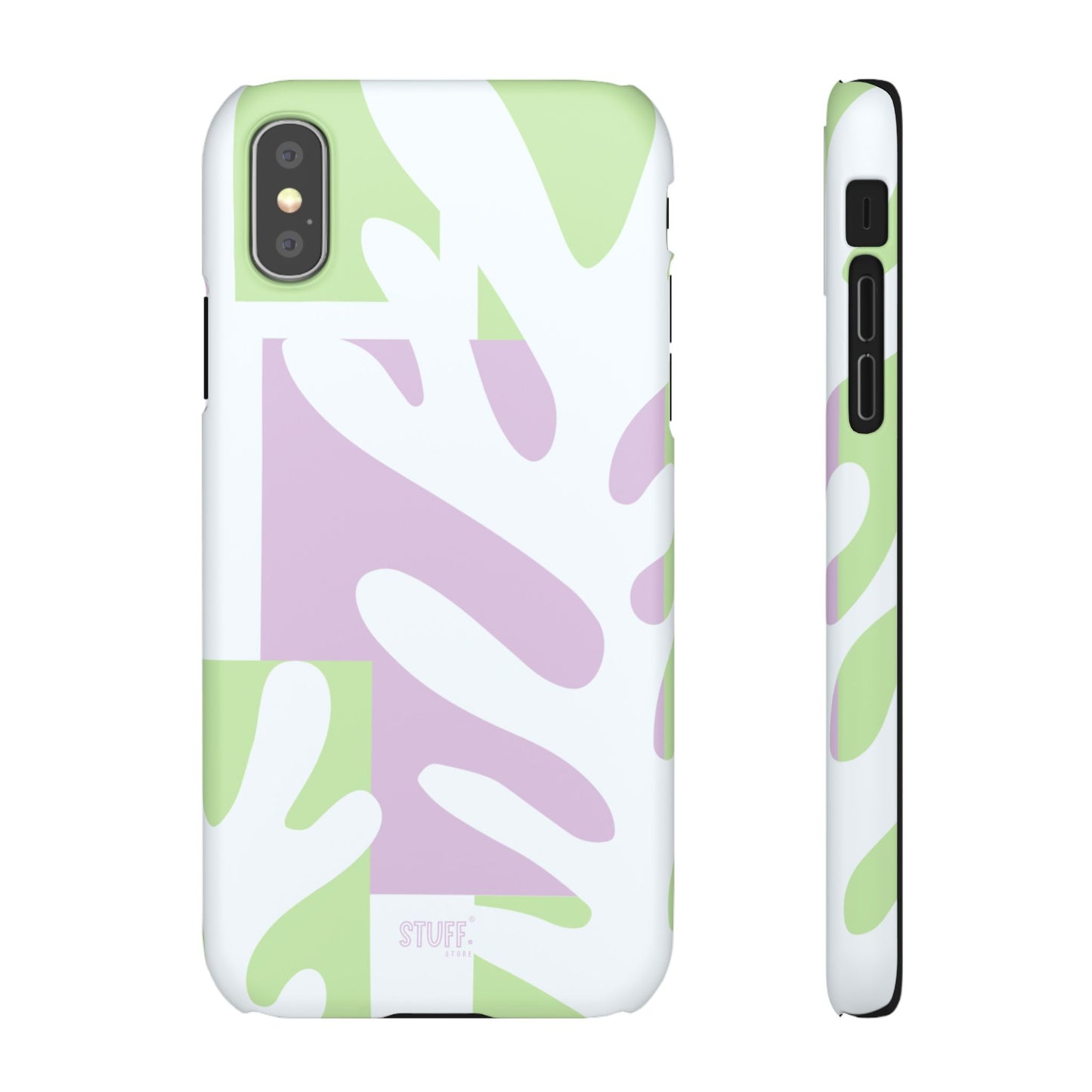 Natura Case | Coque snap légère et résistante avec Design Floral inspiration Matisse