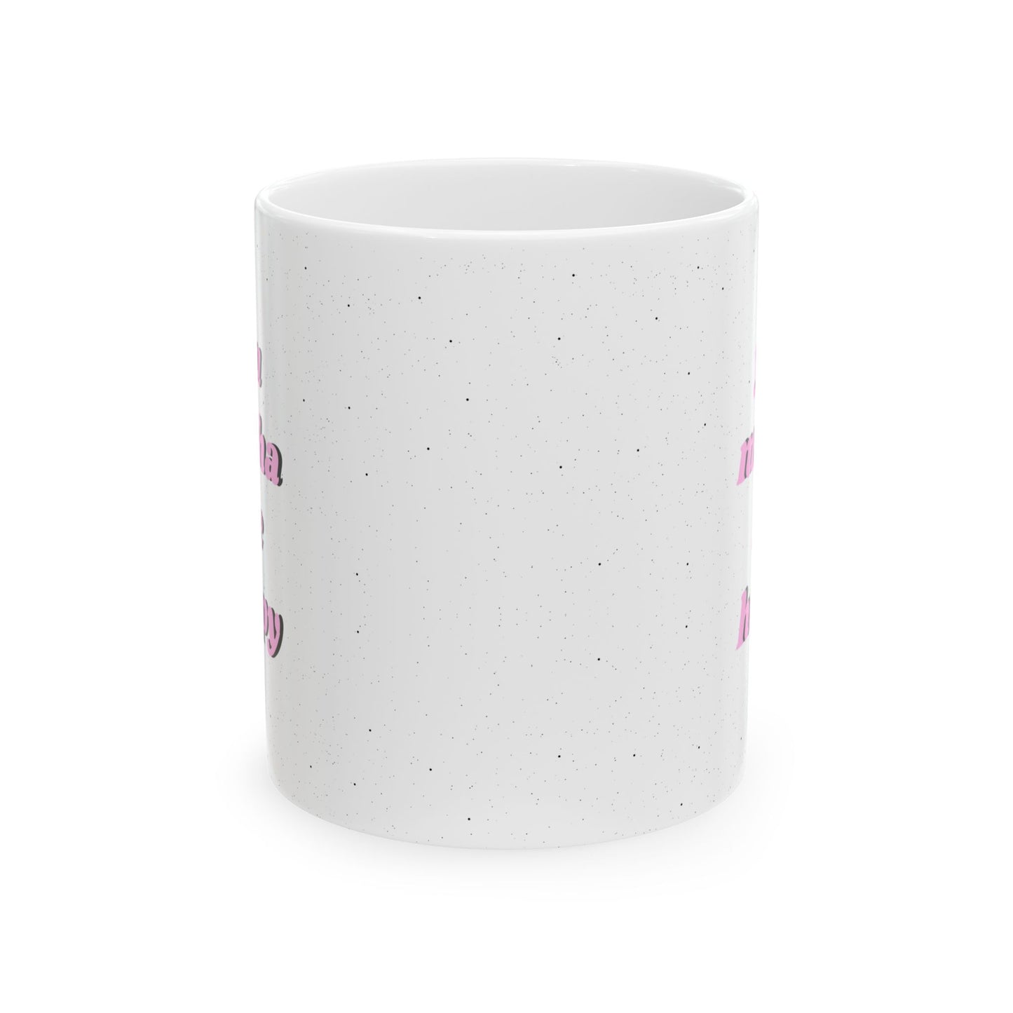 Mocha Cup | Mug en céramique avec citation fun – 330ml