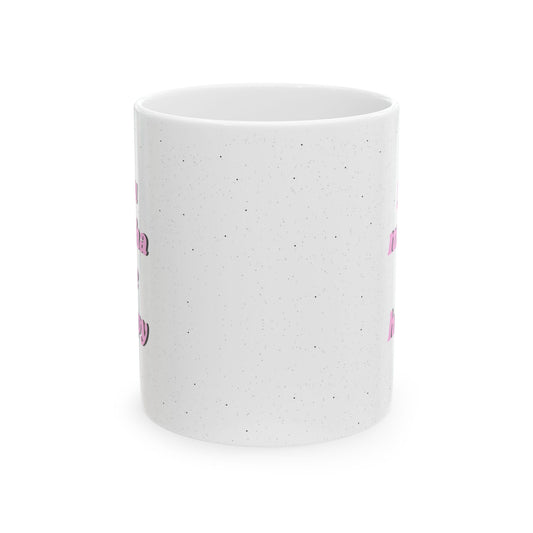 Mocha Cup | Mug en céramique avec citation fun – 330ml