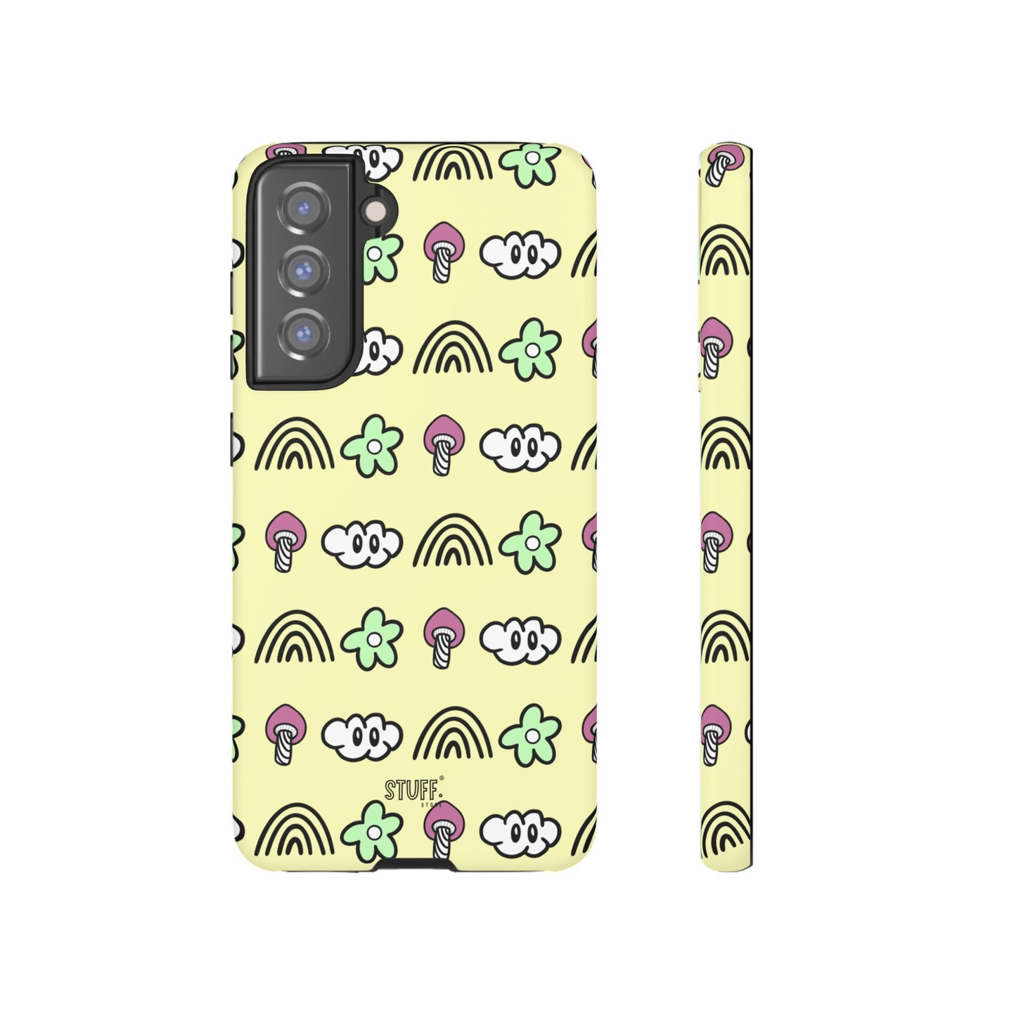 Pixie Case | Coque résistante double protection — Collection Pixie — Jaune