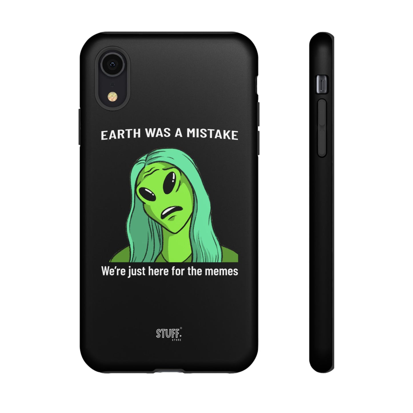 Meme Liking Alien Case | Coque résistante double protection pour les amateurs de Pop Culture