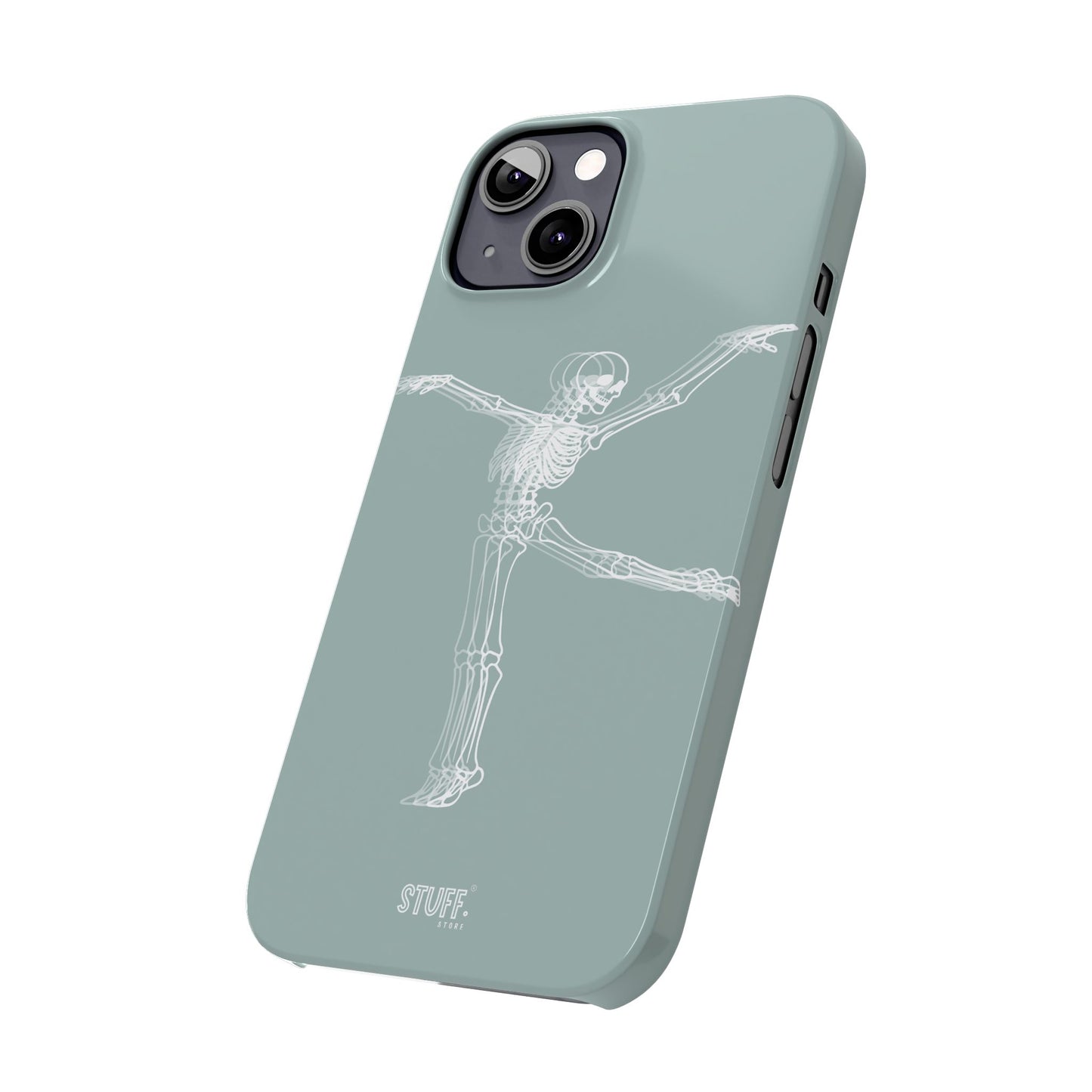 Bone-a-Rina | Coque slim durable et anti-chocs avec Design de Squelette Ballerine