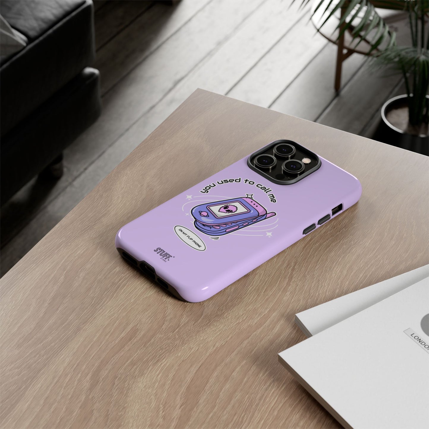 Flip Phone Case | Coque résistante double protection avec Design Y2K