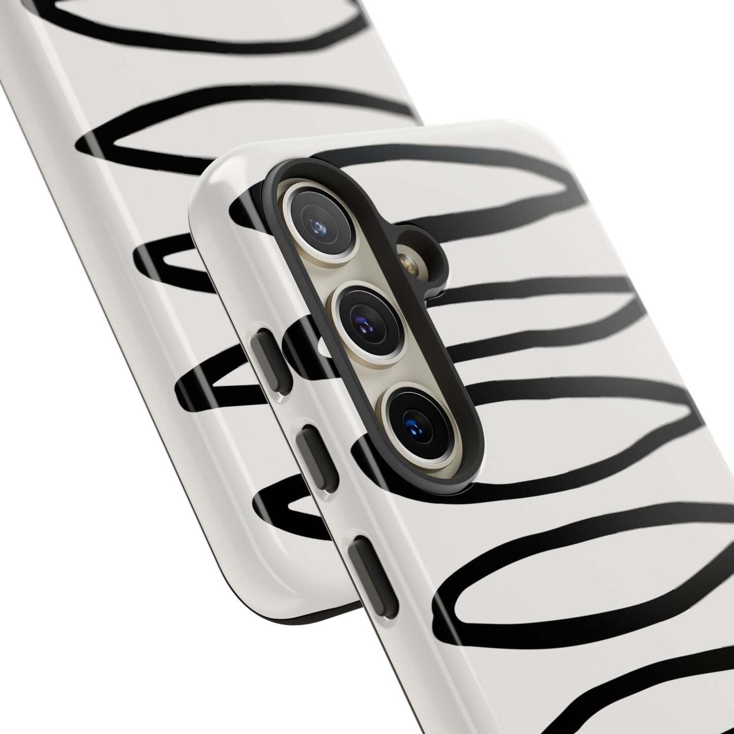 Loopy Case | Coque résistante double protection - Motif cercles abstraits