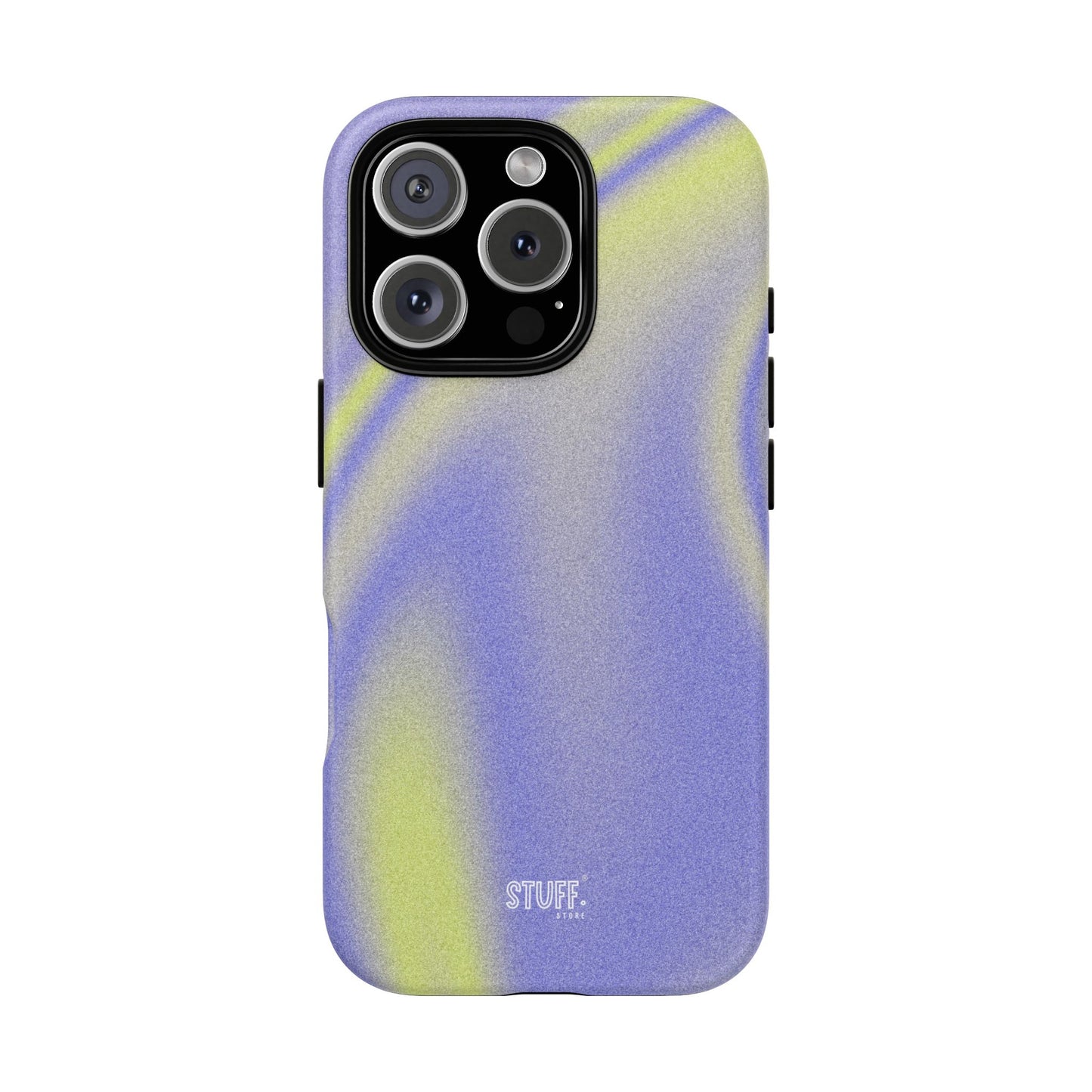 Vibrant Case | Coque résistante double protection anti-choc - Violet & Jaune