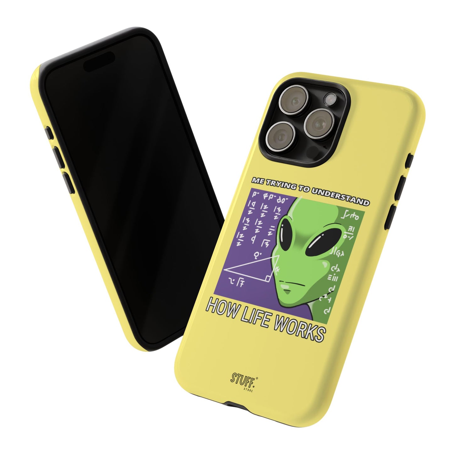 Confused Alien Case | Coque résistante Dual Protect anti-choc