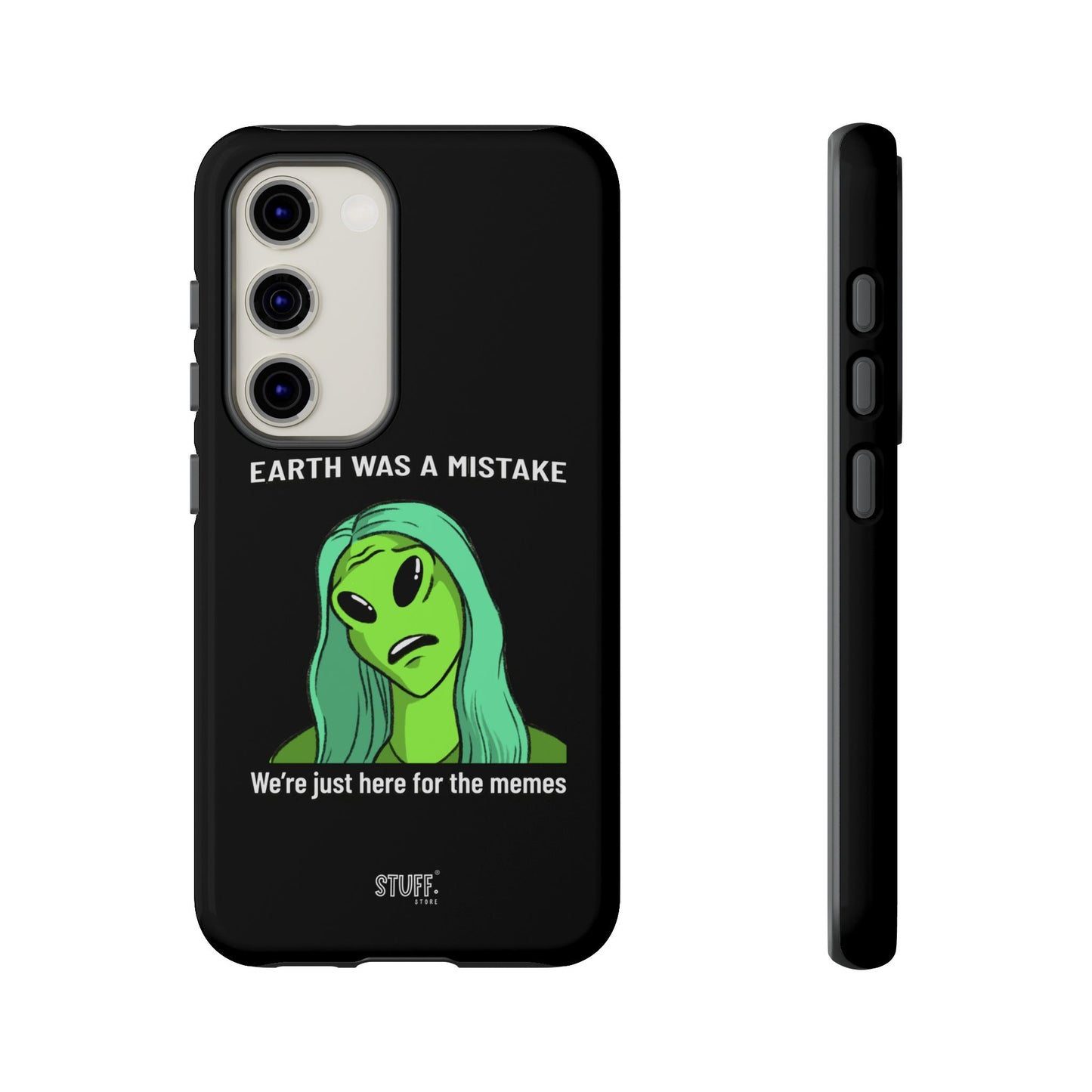 Meme Liking Alien Case | Coque résistante double protection pour les amateurs de Pop Culture