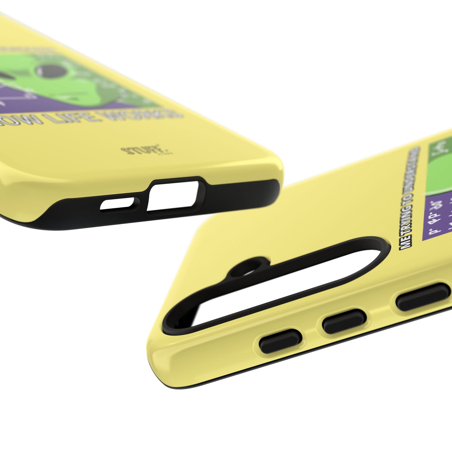 Confused Alien Case | Coque résistante Dual Protect anti-choc