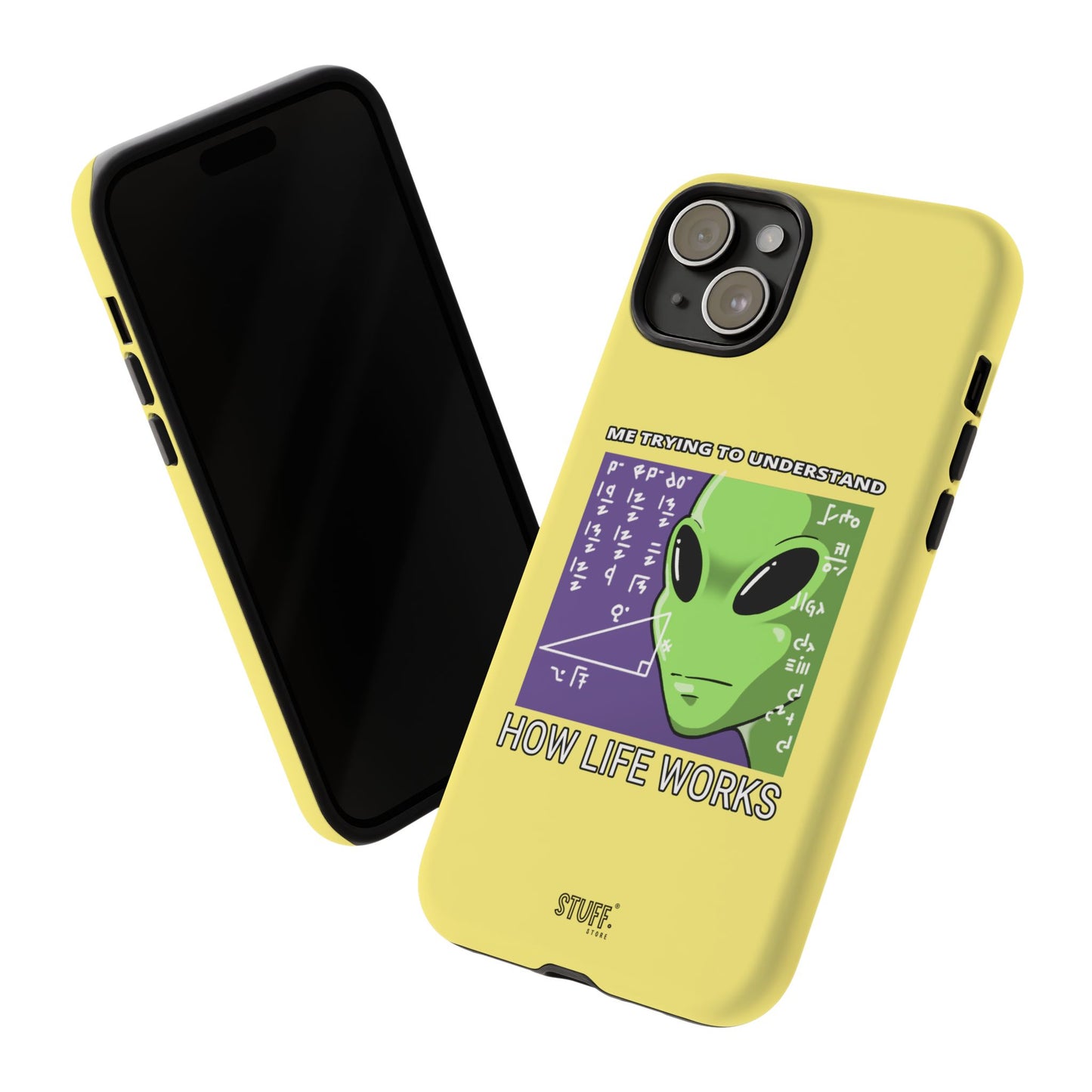 Confused Alien Case | Coque résistante Dual Protect anti-choc