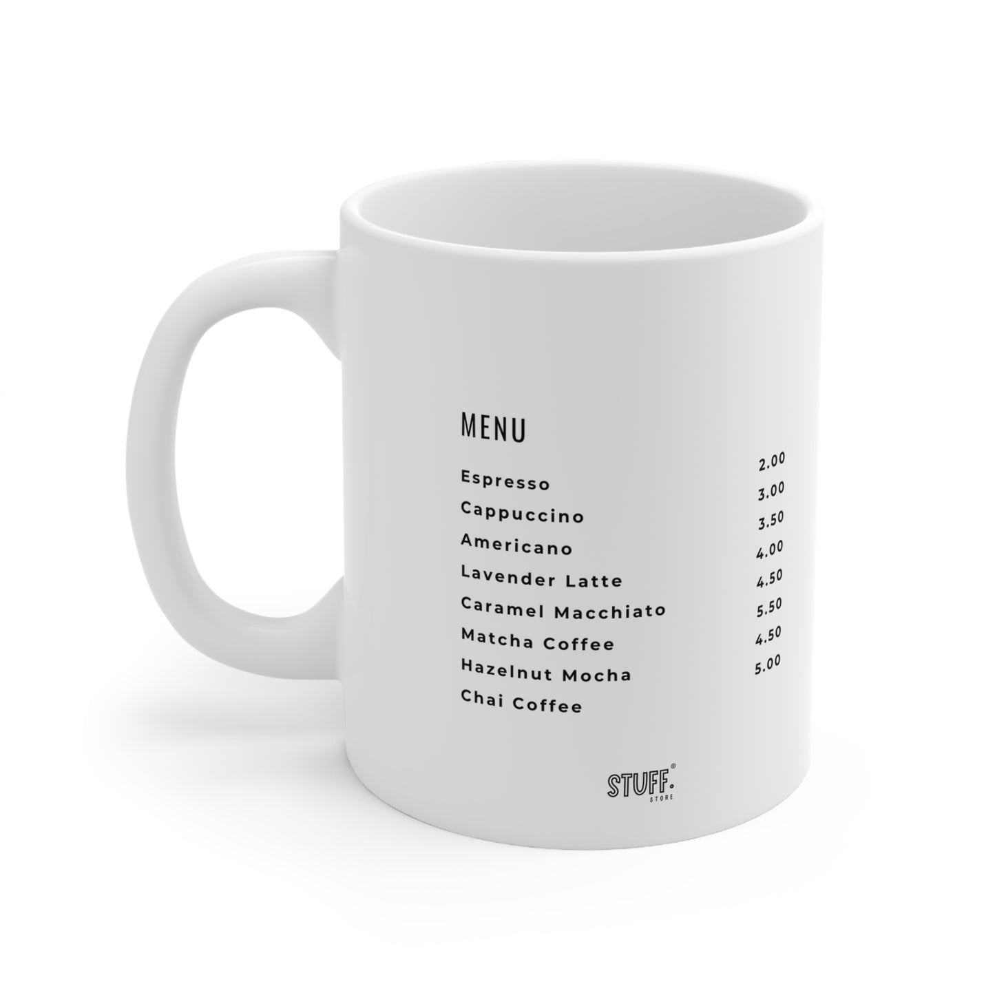 Menu Cup | Mug en céramique 330ml / 440ml