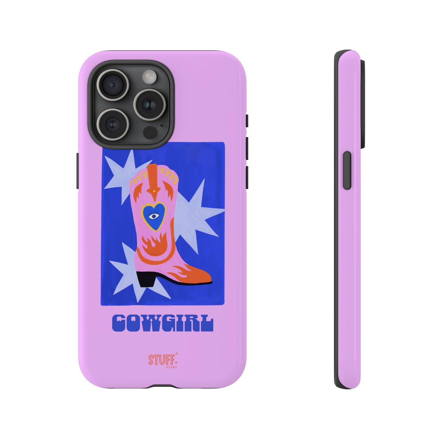 Cowgirl Case | Cose résistante double protection avec Design Western